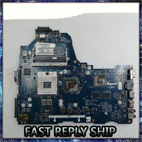 SHELI K000128440 K000124390 For Toshiba Satellite C660 Laptop Motherboard PWWHA LA-7201P HM65 DDR3