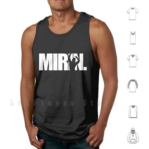 Mirin. ( Version 1 White ) Tank Tops Vest Sleeveless Eat Train Love Sleep Weights Gym Bodybuilding Motivation Inspiration