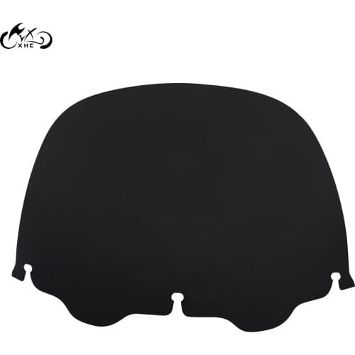 Motorcycle 13 Inch Transparent Windscreen Windscherm Windshield For Harley Touring Street Glide Electra Ultra Classic 1996-2013