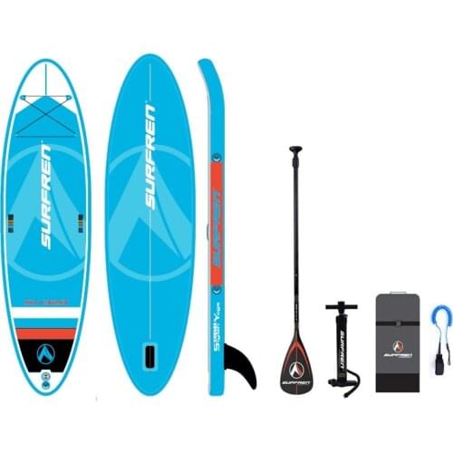 Inflatable Surf Stand Up SUP paddle board iSUP Surfing Paddleboard SURFREN All Round SY-320 Yogoboard kayakboat size320*86*15cm