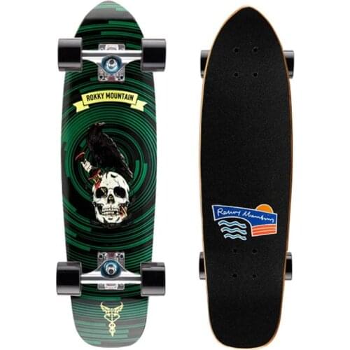Fish Skateboard 7 Layer Maple High-Speed Silent Bearing Skateboard for Boy Girl Youth Beginner Gifts Fish Skateboards