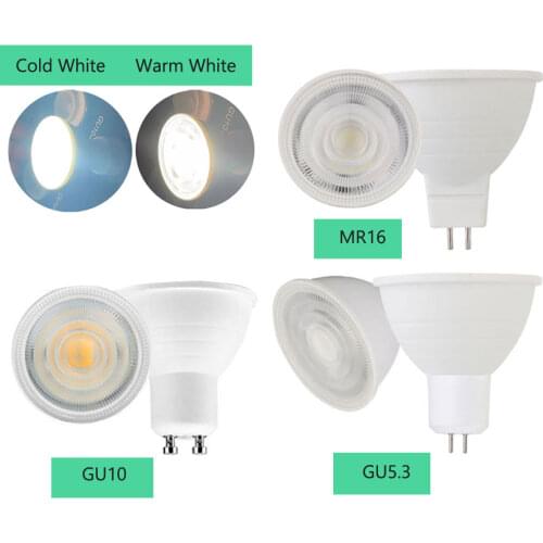 Dimmable MR16 GU10 GU5.3 Lampada LED Bulb 7W 110V 220V Bombillas LED Lamp Spotlight Lampara LED Spot Light 24 degree White