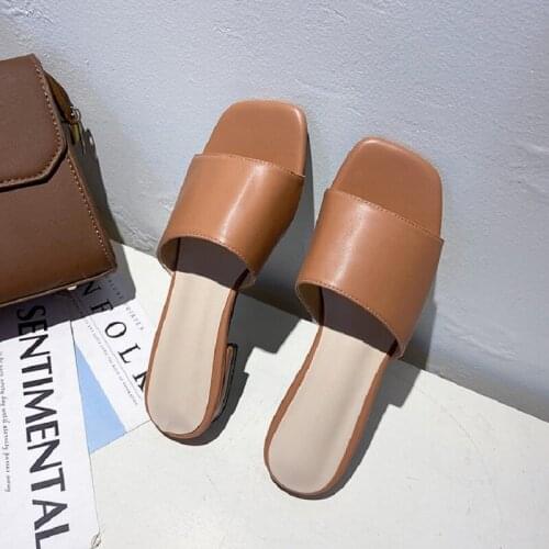2021 Summer Vintage Beach Flip Flops Silp-On Slippers Outdoor Flats Women Fashion Sandals For Women Casual Elegant Shoes Ladies
