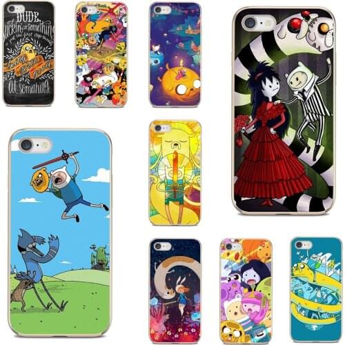 Silicone Cover Bag Adventure-Time-with-Jake-and-Finn For Xiaomi poco X3 nfc F2 Pro M3 Mi 5X 6X Max Mix 1 2 2S 3 Mi5 Mi6 Mi3 Mi4