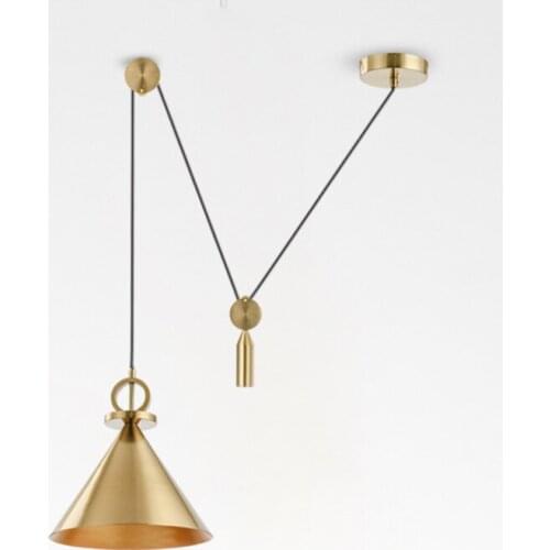 Modern industrial lamp glass ball bedroom restaurant luminaire suspendu