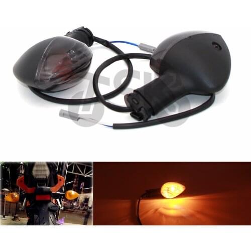 For YAMAHA YZF R1 R6 R25 R3 XSR900 TDM900 Motorcycle Accessories Turn Signals Indicator Light Lamp black color High quality