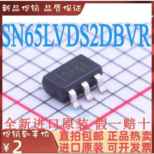 Free shipping SN65LVDS2DBVR LVDS SOT23-5 10PCS