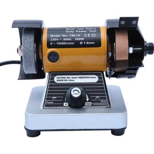 Household Multifunctional Micro Grinder Jade Carving Machine TM-1A Grinding and Polishing Desktop Electric Table Grinder LK