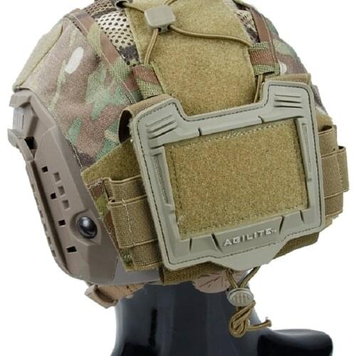 Tactical Multicam SF Maritime Helmet Cover with Battery Case Bag Balance Weight Pouch Bag Helmet Battery Pack M/L