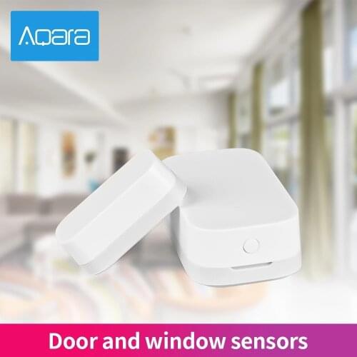 Aqara Door Window Sensor Smart Home Zigbee Function Mini Sensor Remote Control Alarm Security For Mijia APP Apple Homekit