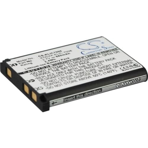 Cameron Sino Camera Replacement Li-ion Battery 660mAh For DS-6365 Praktica DM-6370, DS-6365, SL Free Tools