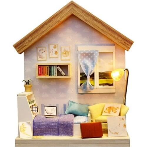 Diy Doll House Warm Photo Frame Series Hand Made Creative Assembly Customized Toys Creative Doll House Valentines Day Gift