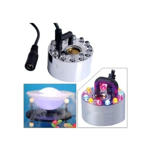 NEW 12 Lights LED MIST MAKER MACHINE POND FOGGER MISTER
