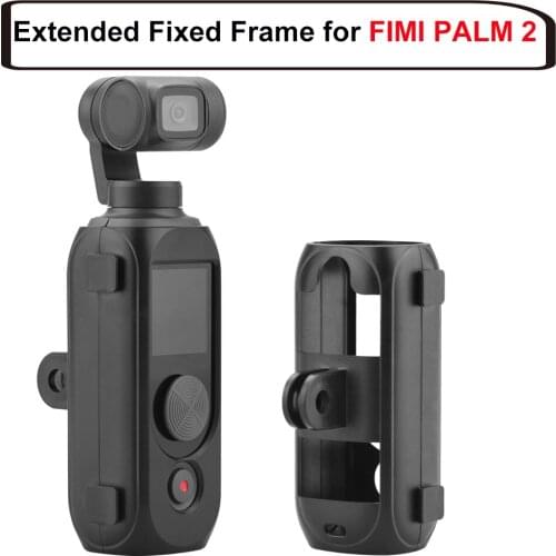 For FIMI PALM 2 Handheld Gimbal Extended Fixed Frame Selfie Stick Bike Bracket 1/4 Adapter Extension Adapter Frame Back Clip