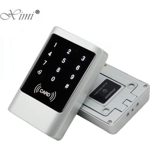 125KHZ RFID Card Smart Card Access Control IP65 Waterproof Metal Proximity Card Access Control With Keypad Wiegand In And Out