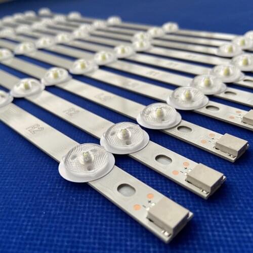 8 sets = 80 pcs TV LED Backlight strip For LG 42" ROW2.1 42LN540V 42LN613V 42LA620V 42LN542V 42LN575S 42LA615V 6916L-1412A 42ln