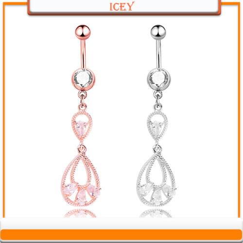 Zirconium Shiduqi Nail Human Body Puncture Plating Navel Nail Offbeat Popular Ornaments