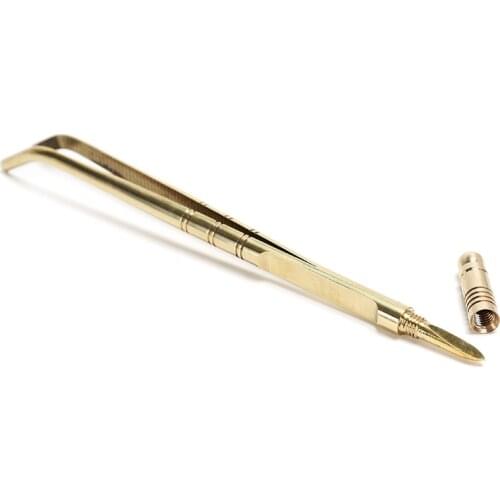 Pure Copper Tea Clip, Tea Needles & Cutters, Set Accessories Ceremony Tweezer Tools tea clip Top Grade Chinese Tea Sticks