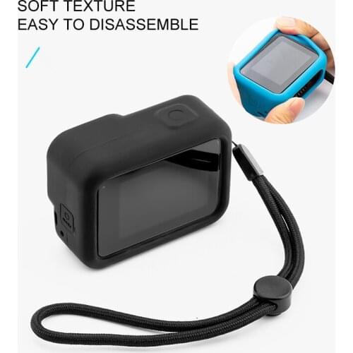 For Go Pro Accessories Action Camera Case Protective Silicone Case Skin Cover For GoPro Hero 8 Black Hero Camera Dropshopping