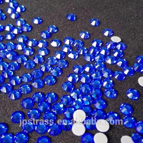 Free shipping top quality super shiny size ss16 4mm COBALT color with 1440 pcs each pack ; diamond stone for DRESSES