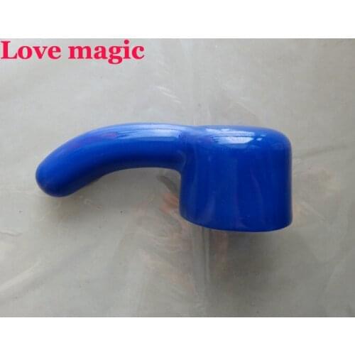 Curved Attachment Removable Head Tip Accessory for Magic Wand Massager G-spot Vibrator Personal Massager Attachment 100pcs/lot