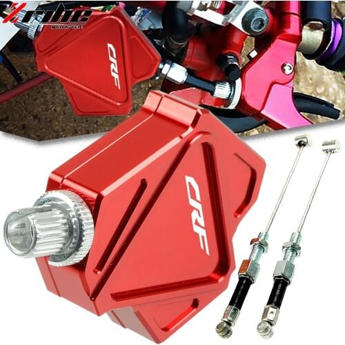 CNC Lever Easy Pull Cable System For Honda CRF250R CRF450R CRF450RX CRF250X CRF450X CRF150F CRF230F CRF150L CRF 250 L/M/RALLY