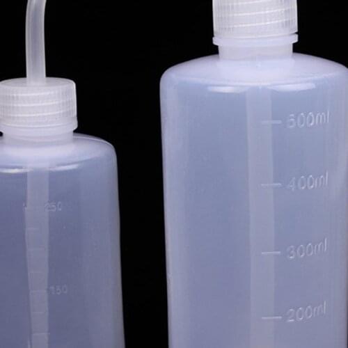 Home Garden Irrigation Drip Bottle Watering Can Wash Clear White Plastic Green Soap Squeeze Bottle Laboratory Measuring Bottle