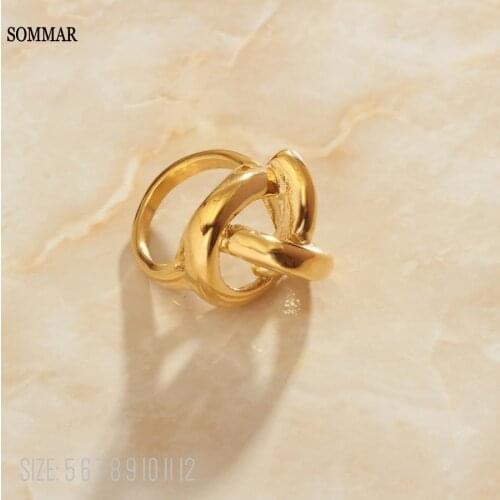 SOMMAR 2021 new hit 18KGP Gold Filled size 6 7 8 Gentleman rings Gothic Cross men ring christmas gift