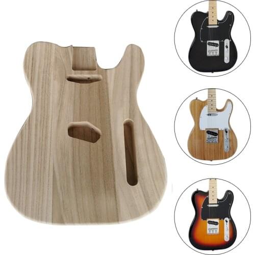 Free shipping Unfinished Electric Guitar Body for TL Style DIY Electric Guitar Body Parts