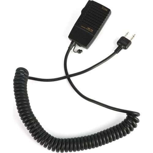 NEW for ICOM HM-46 Angle Type SP/Mic w/earphone jack for IC-V8 IC-V82 IC-V85 IC-V80