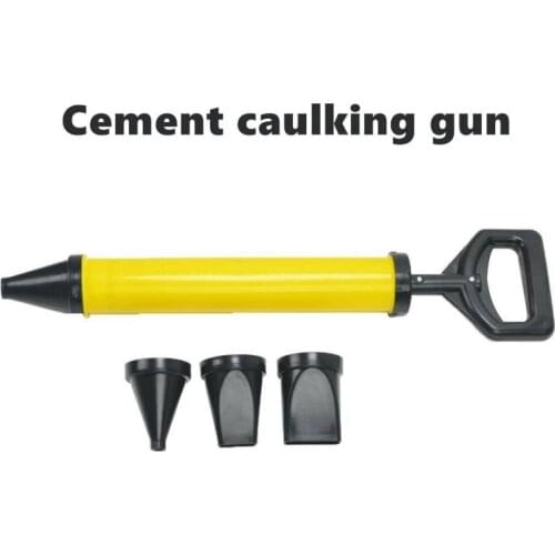 Caulking Gun With 4 Nozzles Cement Lime Pump Grouting Mortar Sprayer Applicator Grout Filling Tools Garden paving tools