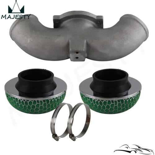 Fit 90-96 Nissan 300zx Twin Turbo Air Induction Intake Green / red/blue Mushroom Filter