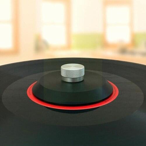 POM Material LP Vinyl Turntables Disc Stabilizer Record Universal Available Stabilizer With Iron Weight/Clamp Package Box I0M9