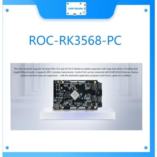 ROC-RK3568-PC Quad-Core 64-Bit Mini Computer