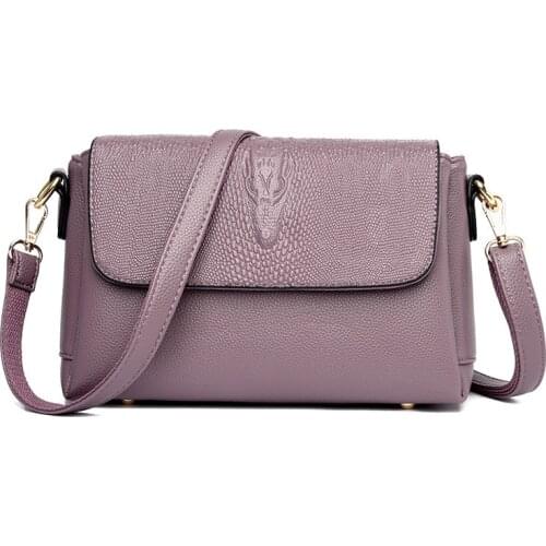 Shoulder CrossBody Bags For Women New Fashion Alligator Bag Womens Leather Bags Ladies Handbags Bolsas Feminina