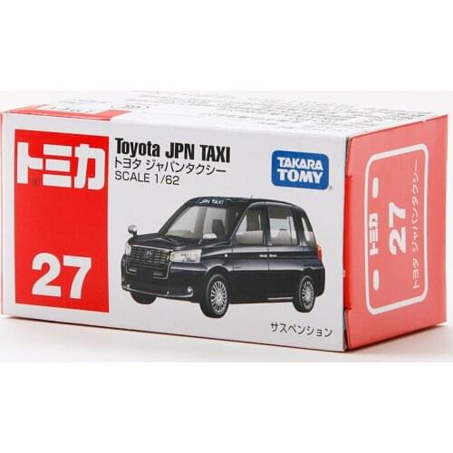 Takara Tomy Tomica 1/62 Toyota JPN Taxi NO#27 Metal Diecast Vehicle Toy Car 2019 New