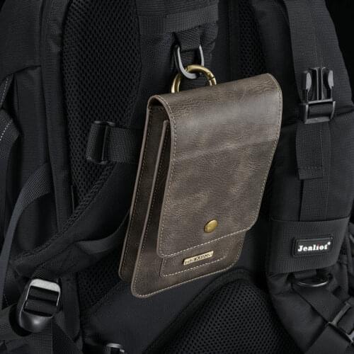 Universal Phone Bag for Smartphone PU Leather Carry Belt Clip Pouch Waist Purse Case Cover for Mobile Phone PR Sale