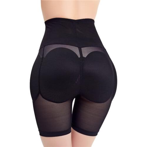 Women Shapewear Control Panties Body Shaper Butt Lifter Padded Hip Enhancer Seamless Underwear Hi- Waist Short