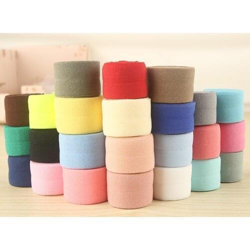 1M / 20mm Elastic Ribbon Clothing Sewing Accessories Ribbons Crafts Colored Rainbow Ribbon Elastic Fabric Lace Trim wstazka K60
