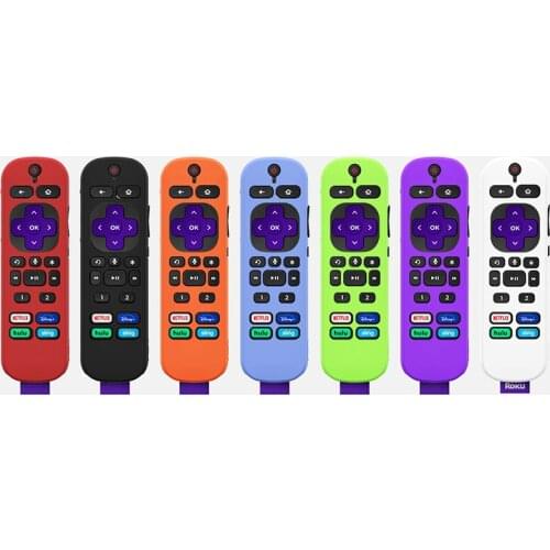 1 Pc Replacement Remote Control Protector Cover Case Shockproof Smart Remote Control Replacement For TCL/Roku Voice Remote Pro