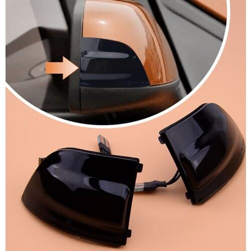 2pcs Flowing Dynamic Turn Signals Side Mirror Indicator Lights Fit For Ford Focus MK2 Pre-Facelift 2004 2005 2006 2007 2008