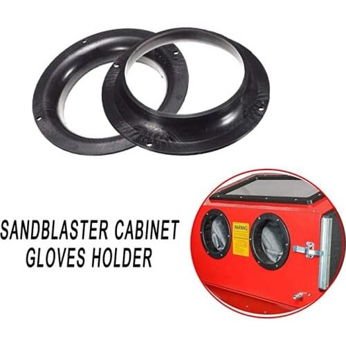 2pcs O Ring Sandblasting Gloves Holder Sandblast Cabinet Parts Sand Blast Accessories for Sandblasting Machine (OD 8.27inch)