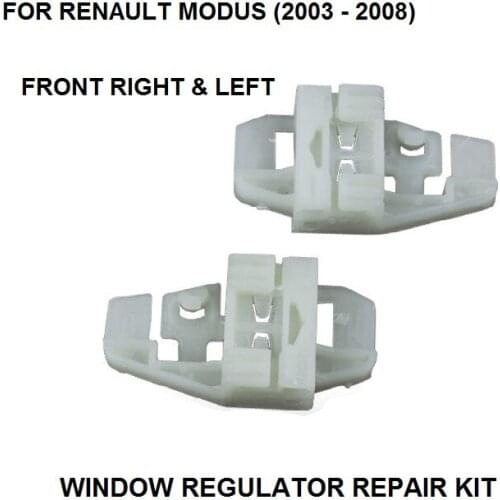 2003-2008 WINDOW REGULATOR CLIP KIT FOR RENAULT MODUS ELECTRIC WINDOW REGULATOR REPAIR CLIP FRONT RIGHT AND LEFT