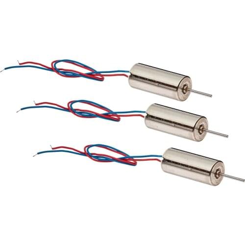 3 x DC 3V 20000-40000RPM 7x16mm Electric Toys DIY Coreless Mini Motor
