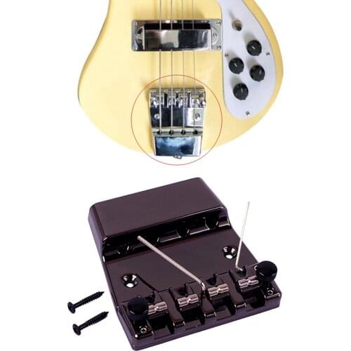 4-string Guitar Bridge, Durable Guitar Bridge Replacement Parts Spare Part