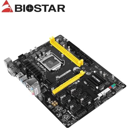 B250 MINING EXPERT 12 PCI-E Mining Motherboard TB250-BTC PRO Support 12Video Card LGA 1151 DDR4 For BTC Miner Machine Bitcoin