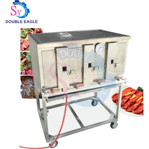 Wholesale price smokeless charcoal chicken roasting machine/Commercial Gas Fish Roaster/Grill Charcoal Grilled Fish Stove