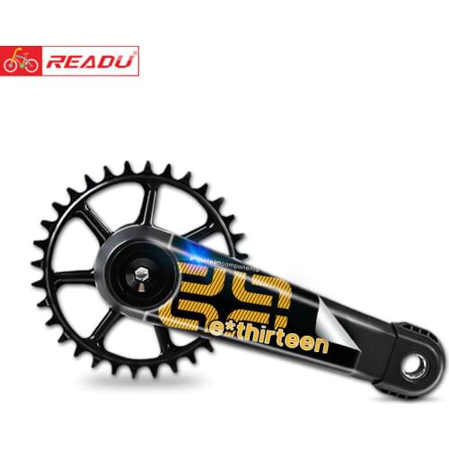 Mountain Bike e13 LG1R Crank Sticker AM DH MTB crank decal e.thirteen bike stickers