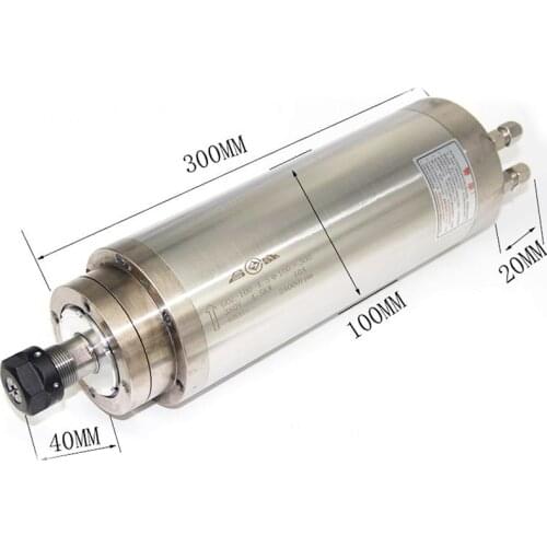 Changsheng engraving machine water-cooled spindle GDZ-100-4.5KW diameter 100mm voltage 220/380V current 10A 400HZ speed 24000rpm