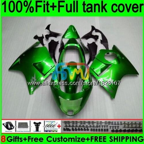 Injection For HONDA CBR1100XX Blackbird CBR1100 XX 96 97 98 Glossy green 99 00 01 138BS.7 CBR 1100XX 02 03 04 05 06 07 Fairing